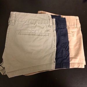 American Eagle (AE/AEO) Shorts , LOT OF 3